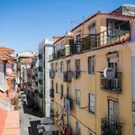 アパート Designer Loft In The Heart Of Bairro Alto リスボン