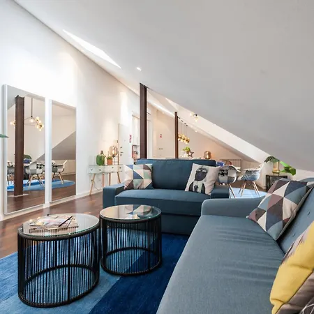 Апартаменты Designer Loft In The Heart Of Bairro Alto Лиссабон