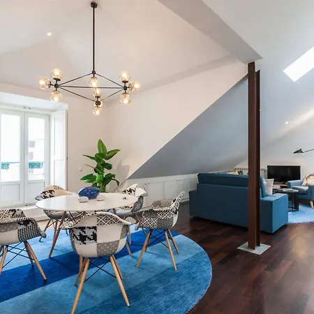 דירה Designer Loft In The Heart Of Bairro Alto